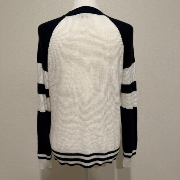 Faherty Throwback Waffle Knit Crewneck Sweater Size Small - Picture 4 of 5